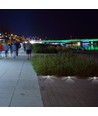 MR16 / GU5.3 grondspot, 12V - IP67, roestvrij staal, Ø8,7cm, zonder lichtbron