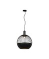 GU10 Designer hanglamp - Mat zwart, Metal serie, Ø40 cm