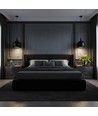 E27 Designer hanglamp, Ø28cm - Zwart, metaal en keramiek, exclusief lichtbron, max 60W
