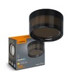 9W Ronde zwarte bulkhead wand/plafondlamp - IP65, CCT, Ø14cm