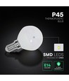 E14 3,7W LED kogellamp - P45, 6500K, 320lm, vervangt 30W