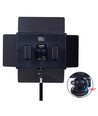 200W LED-lichtpaneel voor foto en video - Incl. Barndoors, instelbare CCT en 8 effecten