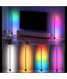 145cm RGBIC+CCT hoeklamp - Bluetooth, app-bediening, afstandsbediening, 11W