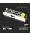 25W / 12V DC voeding - 2.1A, IP20 binnen