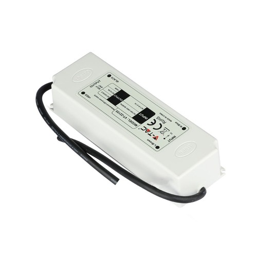 150W / 12V DC voeding - 12.5A, IP67 waterdicht, kunststof, 5 jaar garantie