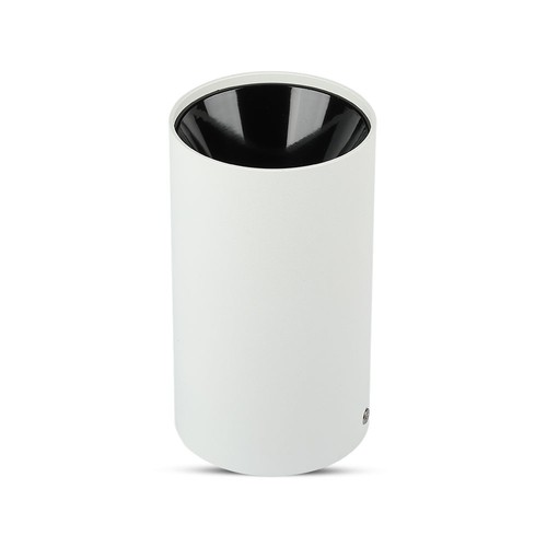 Vt-882 lamp GU10 - rond, wit+zwart