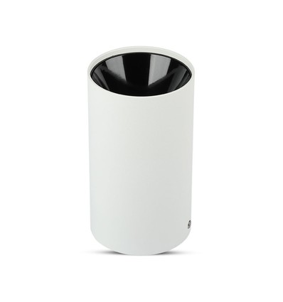 Vt-882 lamp GU10 - rond, wit+zwart