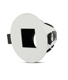 Vt-883 lampfitting GU10 - vierkant, wit+zwart