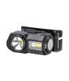 3W LED hoofdlamp - IP43, wit en RGB licht, 8 lichtfuncties, incl. beugel
