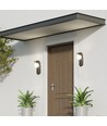 Designer G9 wandlamp - Zwart, staal en glas, max 5W LED, IP20 binnenshuis
