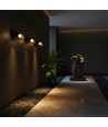 6W designer wandlamp - Mat zwart, 3000K, 720lm, IP20 binnenshuis, incl. lichtbron