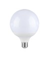 E27 22W LED G120 globe lamp - Samsung LED chip, 2650lm, wit kunststof, warm wit