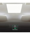 60x60 LED Paneel, 40W - Hoogte: 33mm, 120 lm/W, 5 jaar garantie, witte rand