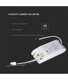 45W / 1050mA 0-10V dimbare LED driver - 0-10V signaalinterface, IP20, voor LED panelen