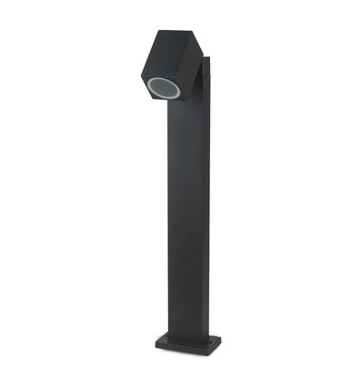 GU10 tuinlamp met verstelbare kop - Zwart, 117cm, IP44, aluminium, zonder lichtbron
