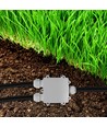 Waterdichte 3-weg lasdoos, wit - IP68, 450V, 24A, UV-bestendig, buiten