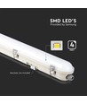 120cm 36W waterdicht compleet LED armatuur met noodverlichting - 120lm/W, IP65, Samsung LED chip, 3 uur batterijduur