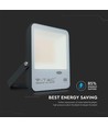 30W LED breedstraler met schemerschakelaar - Samsung LED chip, 100lm/W, IP65, koud wit, zwarte behuizing
