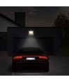 50W LED breedstraler met sensor, Samsung LED chip - IP65, wit, 4000lm, 100 graden stralingshoek