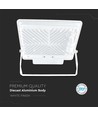 50W LED breedstraler met sensor, Samsung LED chip - IP65, wit, 4000lm, 100 graden stralingshoek