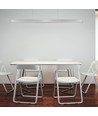 120cm 40W LED lineair pendelarmatuur - Samsung LED chip, wit, 4000K, flicker free, incl. ophangkabels