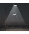 Vt-50st LED straatverlichting 50W - Samsung-chip, 6500K, grijs behuizing