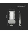 150W LED straatverlichting, Samsung LED chip - 135lm/W, IP65, 6500K, 5 jaar garantie