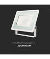 200W LED breedstraler - 88lm/W, IP65, witte behuizing, 4000K, buiten