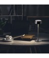 2W oplaadbare LED tafellamp, IP54 - 200lm, dimbaar, touch, 8-10 uur batterij, zwarte afwerking