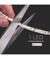 1m 2,4W LED strip met batterijbox en sensor - 6V, IP65, 4000K, PIR sensor, incl. 3M tape