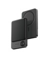 10000mAh draadloze magnetische powerbank, 20W - Ultra-dun, aluminium, MagSafe, digitaal display, space grey