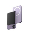 5000mAh ultra-dunne MagSafe powerbank, 20W - Aluminium, paars, draadloos snelladen