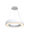 60cm 50W LED designer hanglamp, dimbaar - 4000K, 6100lm, wit, Triac dimbaar