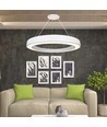 90W LED designer hanglamp, dimbaar - 11000lm, 360°, 4000K, Triac fase afsnijding, SMD LED