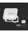 20W LED breedstraler, wit - Samsung LED chip, IP65, 6500K, buiten