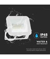 20W LED breedstraler, wit - Samsung LED chip, IP65, 6500K, buiten