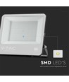 200W LED breedstraler, Samsung LED chip - 160lm/W, IP65, zwart, 4000K, buiten