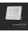 200W LED breedstraler, Samsung LED chip - 160lm/W, IP65, zwart, 4000K, buiten