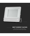 200W LED breedstraler, Samsung LED chip - 160lm/W, IP65, zwart, 4000K, buiten