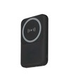 10000mAh magnetische draadloze powerbank, 20W - Zwart, incl. metalen ring