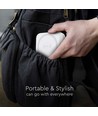 10000mAh magnetische draadloze powerbank, 20W - MagSafe, PD snelladen, LED indicator, wit
