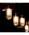 St120 Vt-2273 lamp 4W - spiraal, kooldraad, 2700K, amber glas