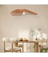 E27 Designer pendelophanging in touw - 1 meter, max 40W, IP20, Ø80cm, 2 jaar garantie