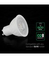 3 stuks V-Tac 6W GU10 LED lampen - 445lm, 110 graden, 4000K