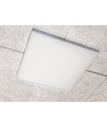 6x LED-panelen 60x60 in frame - Hoogte:28mm, 40W, voor directe montage