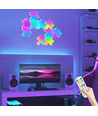 6 st. Puzzel RGBIC wandlamp - complete set met 6 stukken