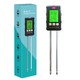 6-in-1 meter - pH, vocht, temperatuur, licht, voeding en luchtvochtigheid