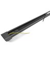 120cm 72W LED-armatuur - 5000K, zwart, 8000 lumen