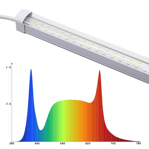 LEDlife Max-Grow 2.0 46W kweekarmatuur - 180 cm, volledig spectrum, IP65