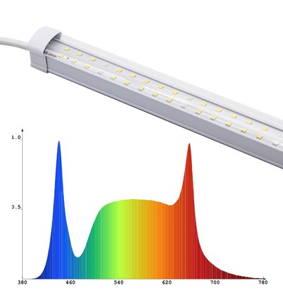 LEDlife Max-Grow 2.0 46W kweekarmatuur - 180 cm, volledig spectrum, IP65